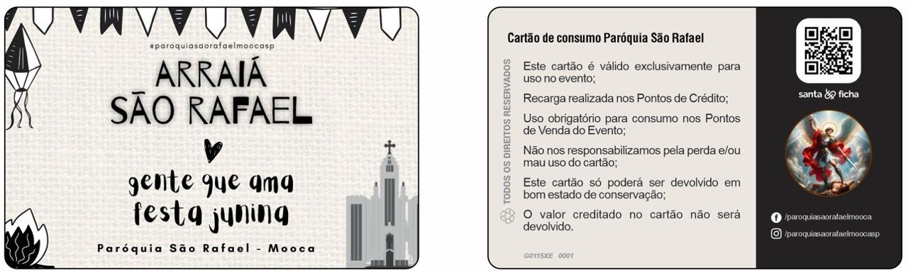 Cartão da Festa